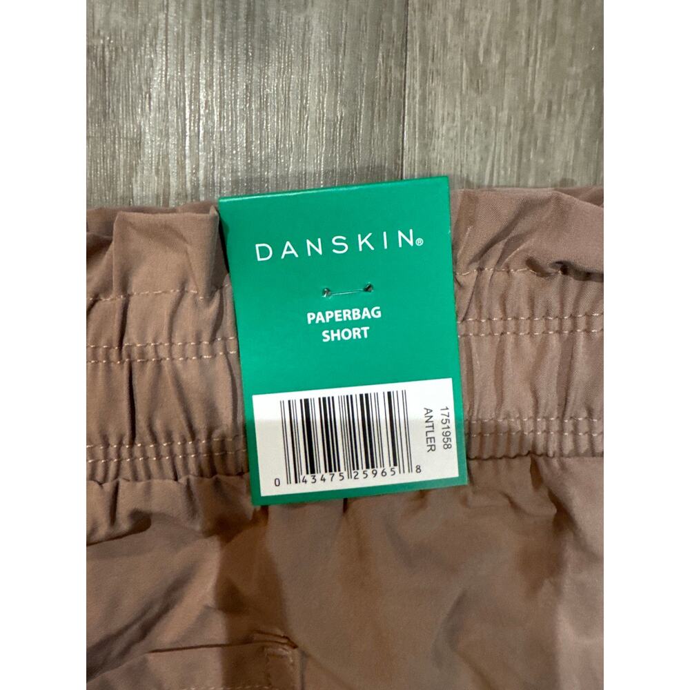 Danskin Paper Bag Shorts Pink & Green Women's Size XL - Picture 10 of 16